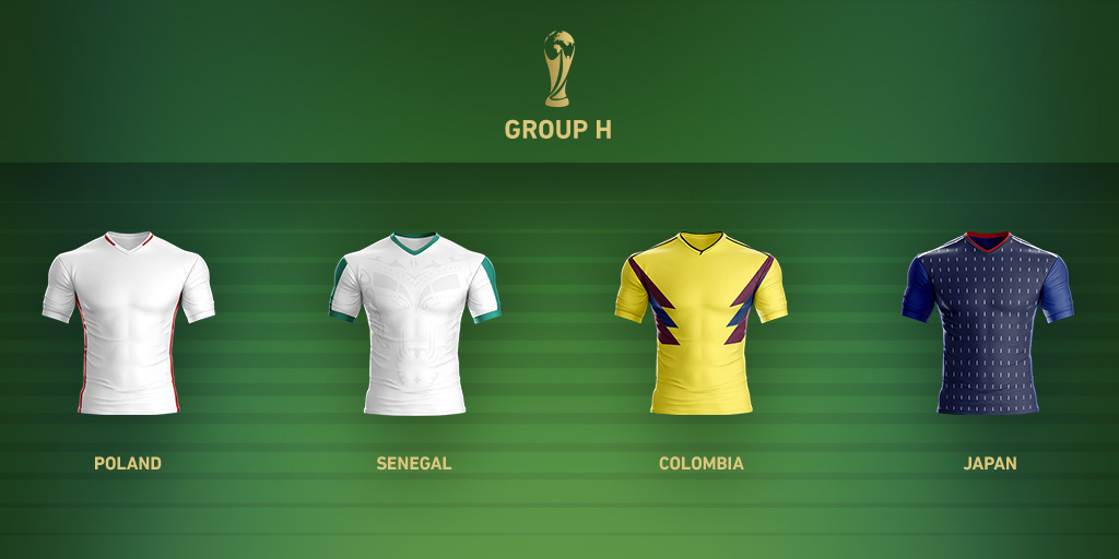 Antevisão do Grupo H do Campeonato do Mundo de Futebol