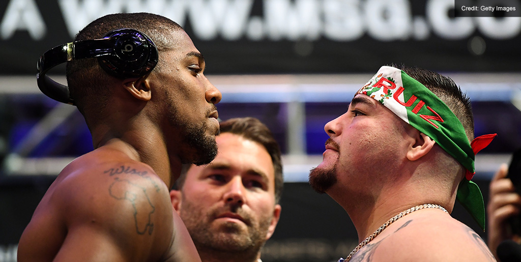 Andy Ruiz Jr.対Anthony Joshua戦のベッティングプレビュー