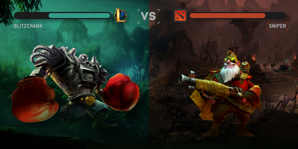 Lol Vs Dota 2 League Of Legendsとdota 2の比較