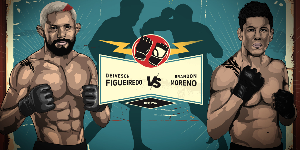 UFC 256 -ennakko: Deiveson Figueiredo vs. Brandon Moreno