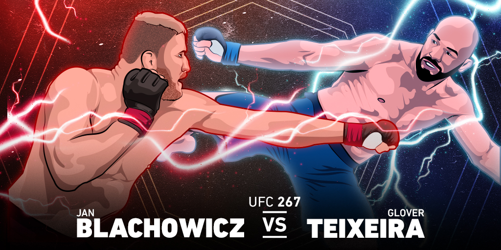 UFC 267 -ennakko: Jan Blachowicz vs. Glover Teixeira 