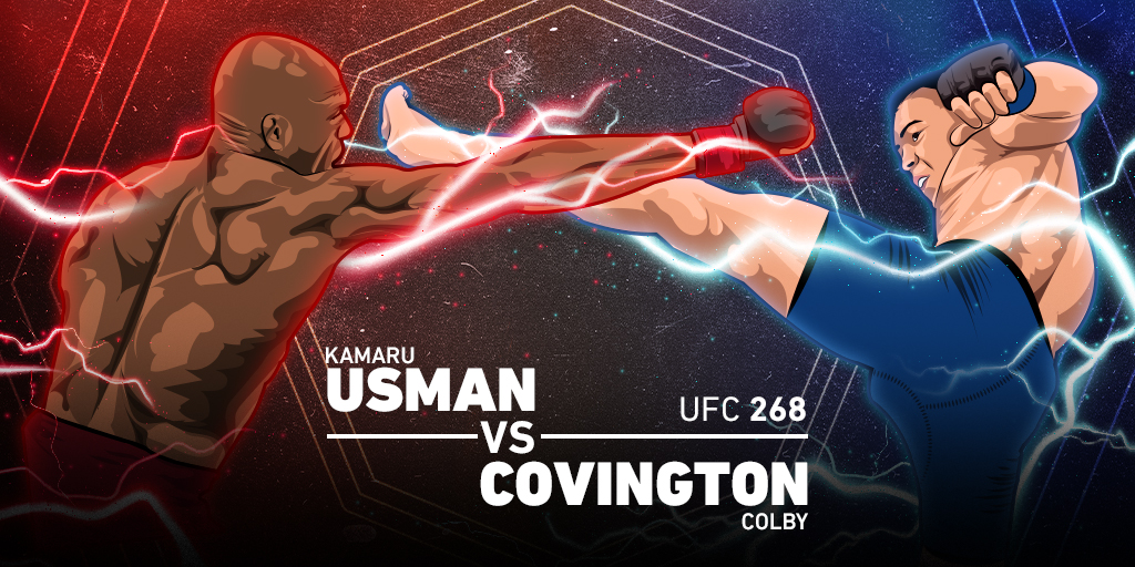 UFC 268 -ennakko: Kamaru Usman vs. Colby Covington 2