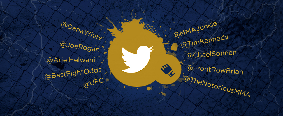 UFC-odds: De 10 viktigaste Twitter-kontona att följa