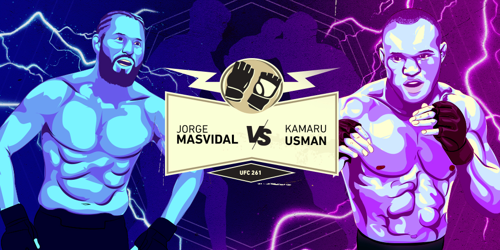 UFC 261プレビュー：Kamaru Usman対Jorge Masvidal