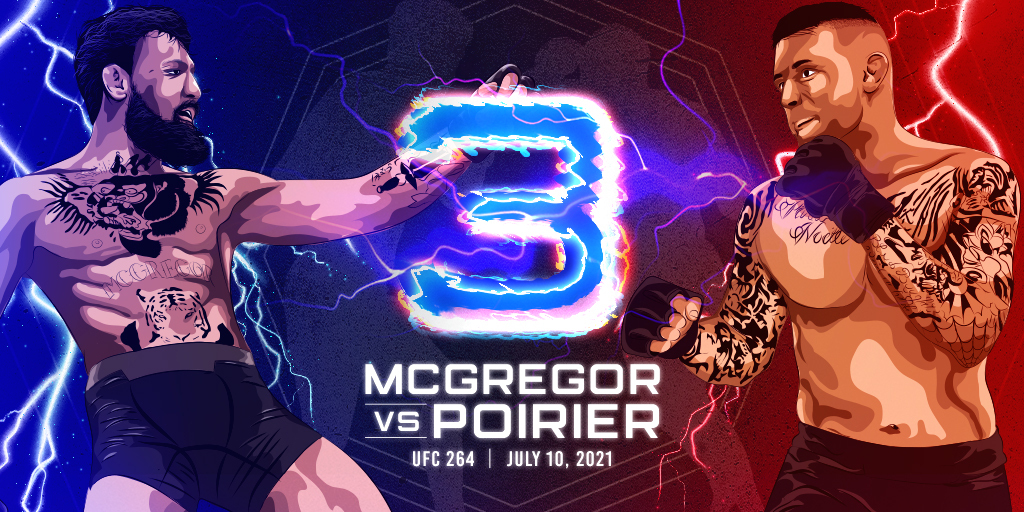UFC 264 -ennakko: Conor McGregor vs. Dustin Poirier 3