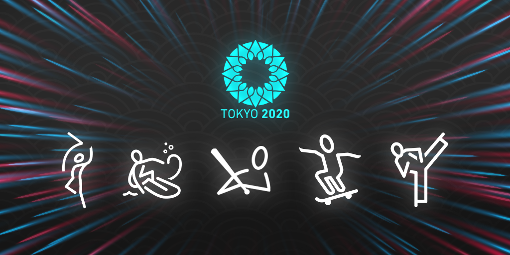 What are the new events at the Tokyo 2020 Olympics?