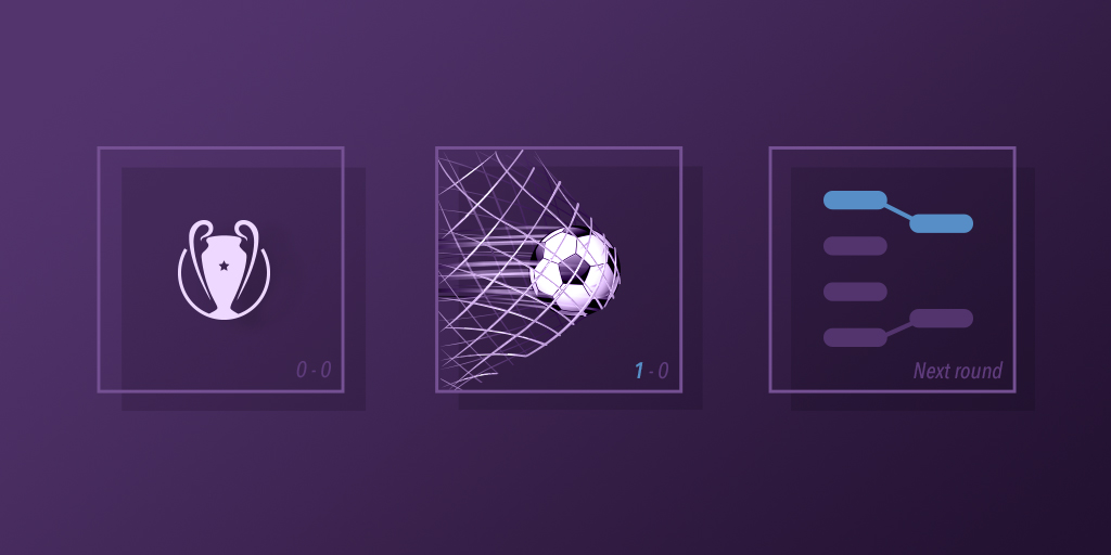Using the first goal of a tie to predict Champions League results