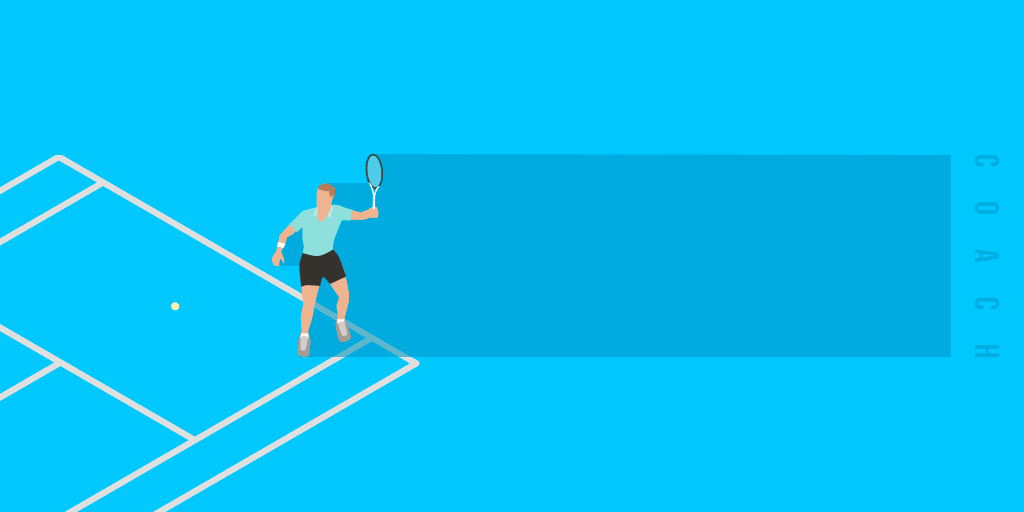 What impact does a tennis coach have on performance?
