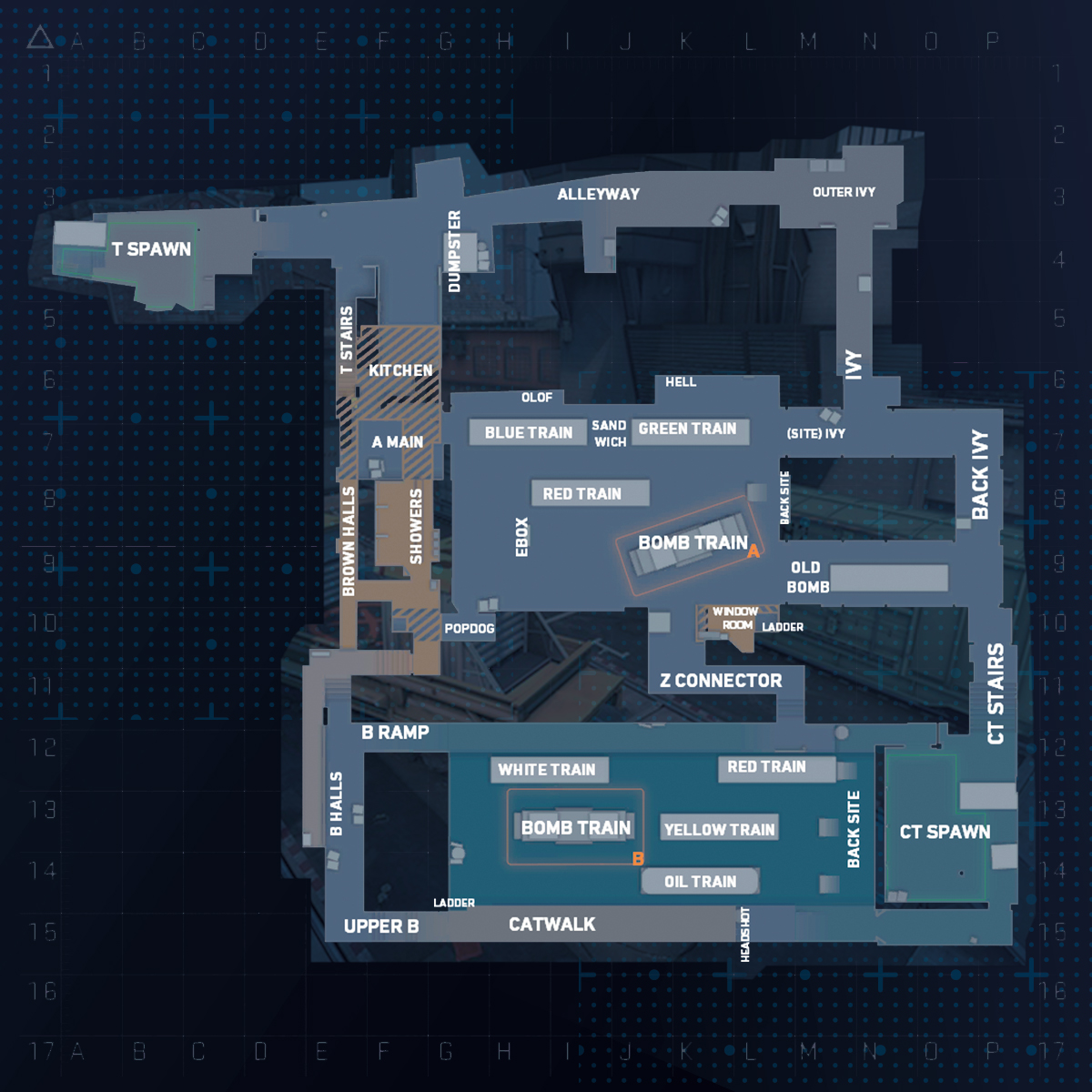 All callouts on the map Dust 2 in CS:GO - CS2 (CS:GO), Gaming Blog