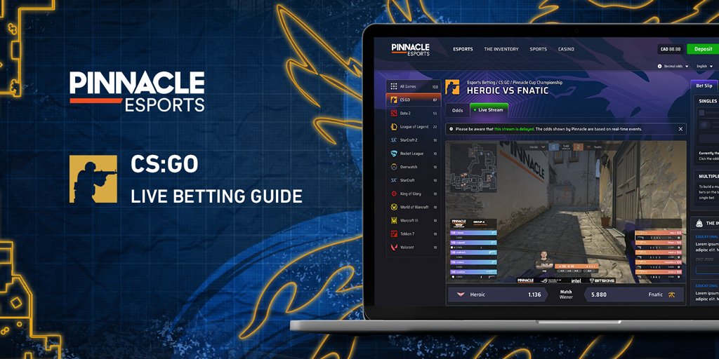 How to bet in-play on CS:GO | Live betting guide
