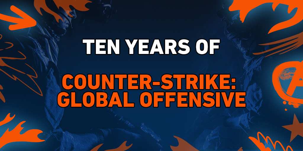 Ten Years of CS:GO