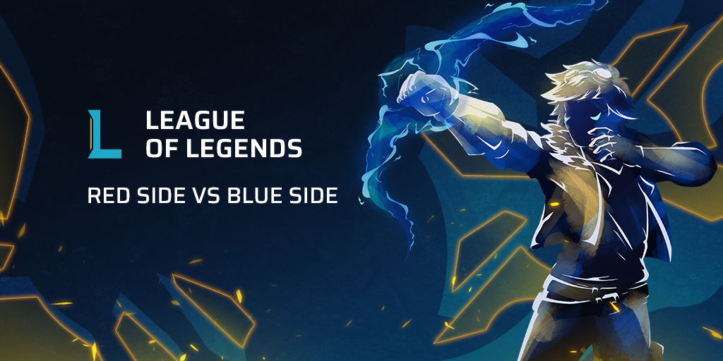 League of Legends | Lado rojo vs. lado azul