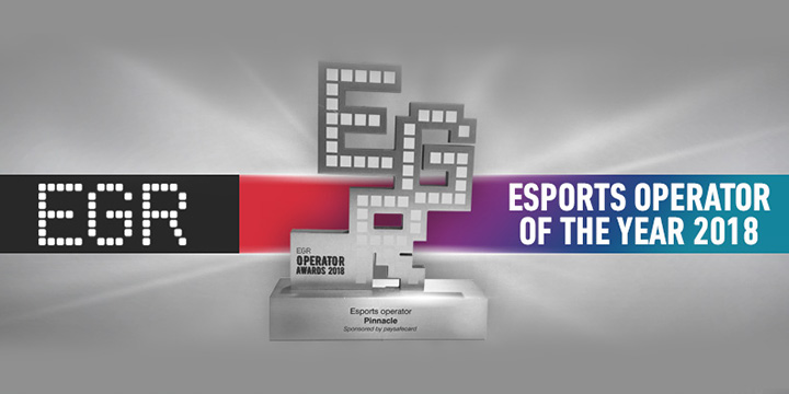 Pinnacle recibe el Premio al Operador del Año de deportes electrónicos de EGR