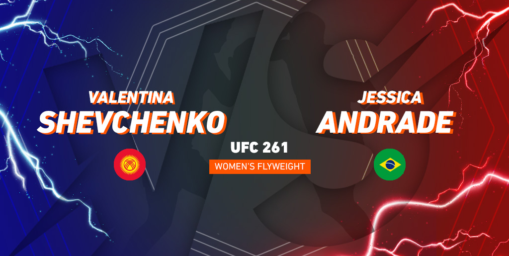 Превью UFC 261: Валентина Шевченко — Джессика Андраде
