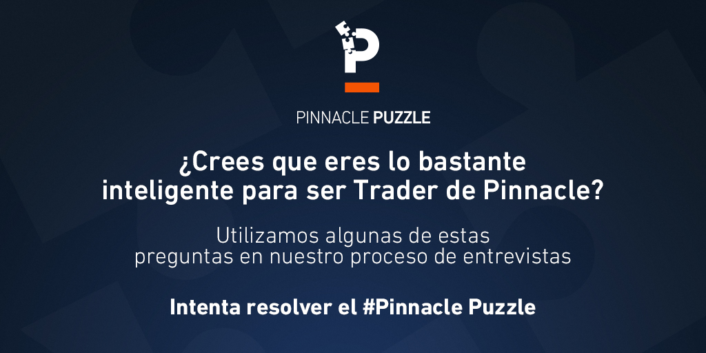 Puzle de Pinnacle: ¿Es usted lo bastante inteligente para ser trader?