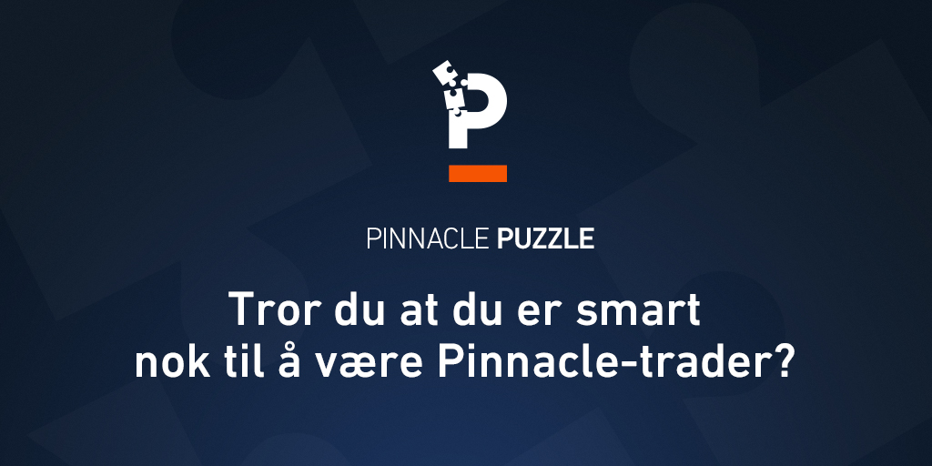 Pinnacle-gåten: Er du smart nok til å være trader?